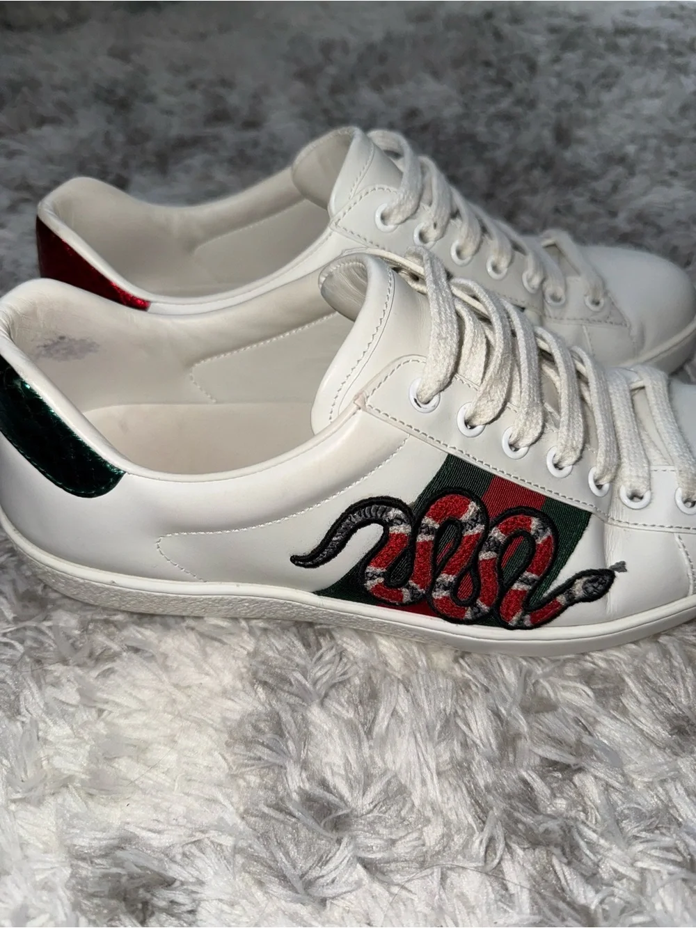Gucci Ace Sneaker - Embroidered Snake (mens)